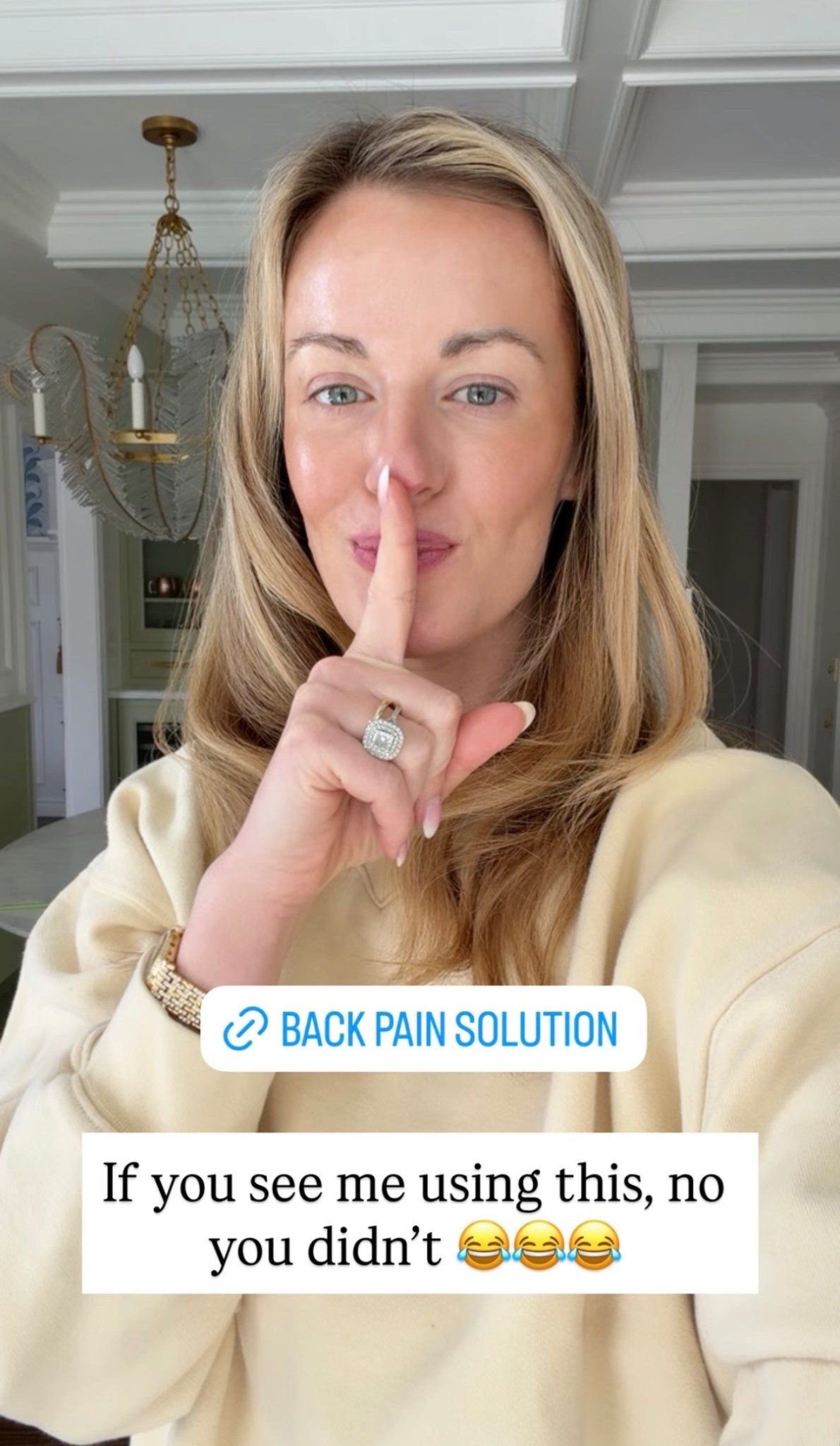 For my back pain girls 🤣💕