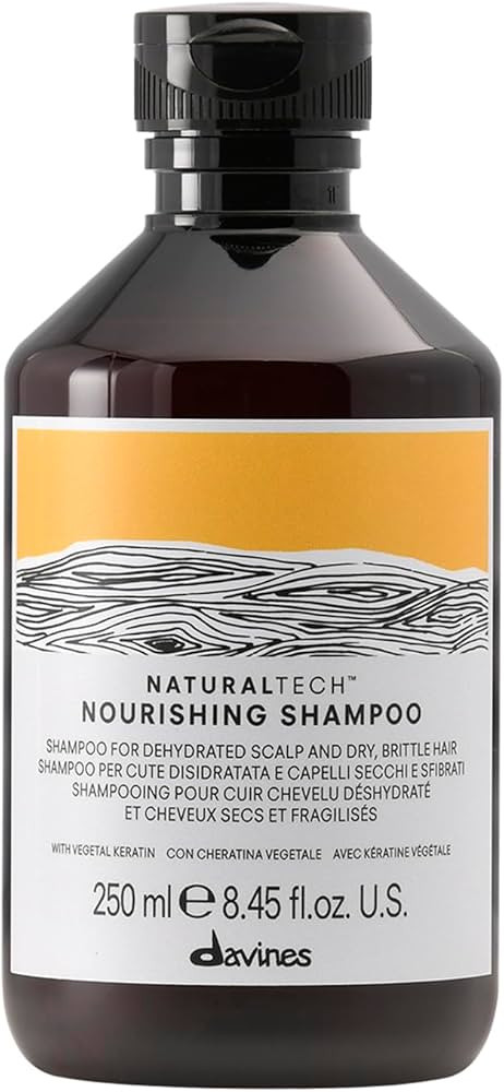 Davines Naturaltech Champ\u00fa nutritivo, acci\u00f3n limpiadora suave para cuero cabelludo desh... | Amazon (US)