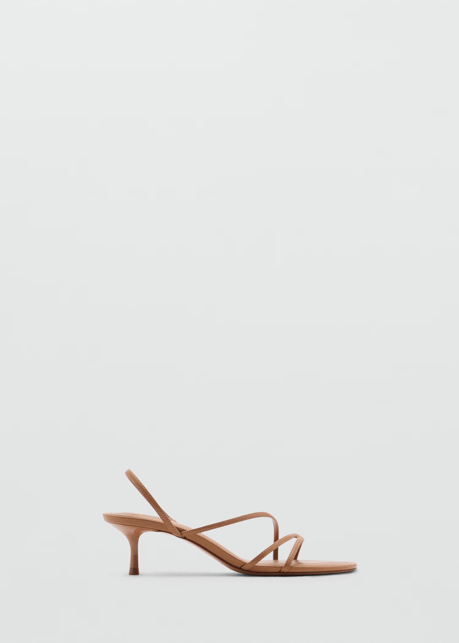 Strappy heeled sandals - Women | MANGO United Kingdom | MANGO (UK)