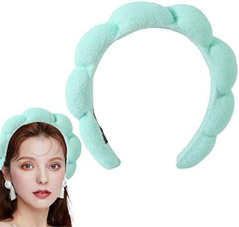 Spa Headband for Women, Terry Towel Cloth Fabric Hair Band for Face Washing,Makeup Removal, Showe... | Amazon (US)