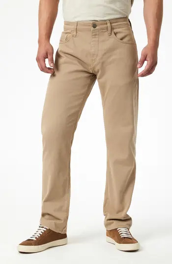 Mavi Jeans Matt Relaxed Straight Leg Twill Pants | Nordstrom | Nordstrom