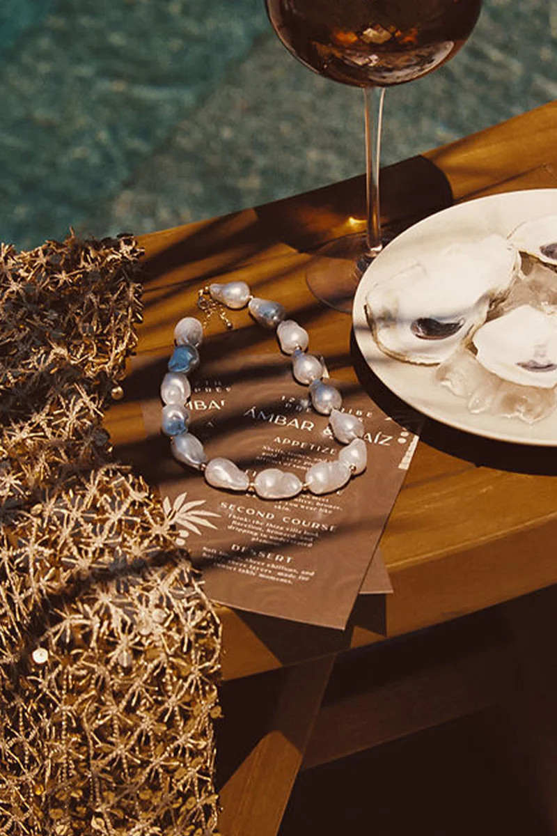Gleam Pearl Necklace | 12th Tribe