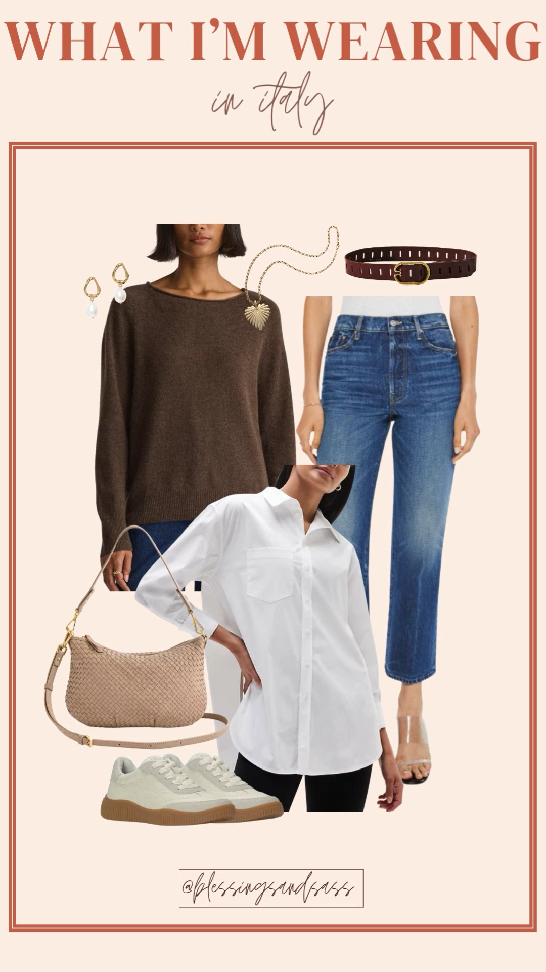 What I’m wearing in Italy!

Women’s fashion, fall fashion, fall style, fall outfits, fall outfit inspo, fall outfit ideas, ootd, outfit inspo, outfit idea, trendy fashion, chic style, fashion over 40, European vacation, travel outfit, Italy outfit inspo, outfit inspo for Italy, what to wear for 

#LTKOver40 #LTKSeasonal #LTKStyleTip