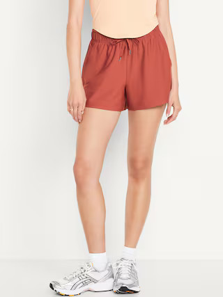 High-Waisted PowerSoft Shorts -- 3.5-inch inseam | Old Navy (US)