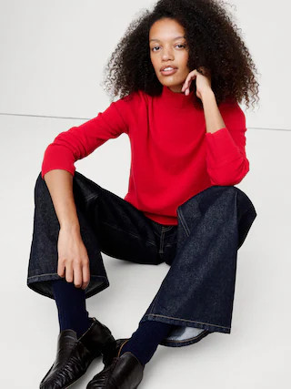 Cashmere Turtleneck Sweater | Banana Republic (CA)