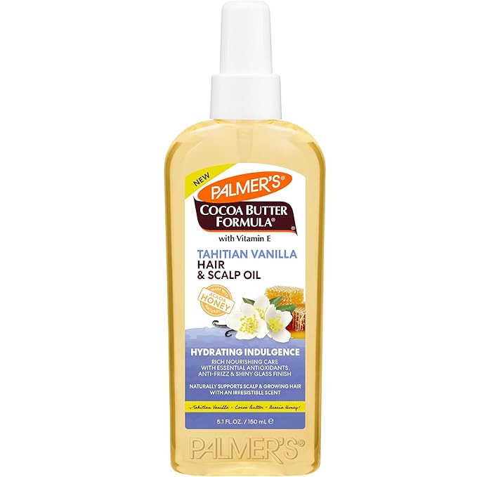 Palmer's Cocoa Butter Formula, Tahitian Vanilla Hair & Scalp Oil, (5.1 Fl Oz), Hydrating & Nouris... | Amazon (US)