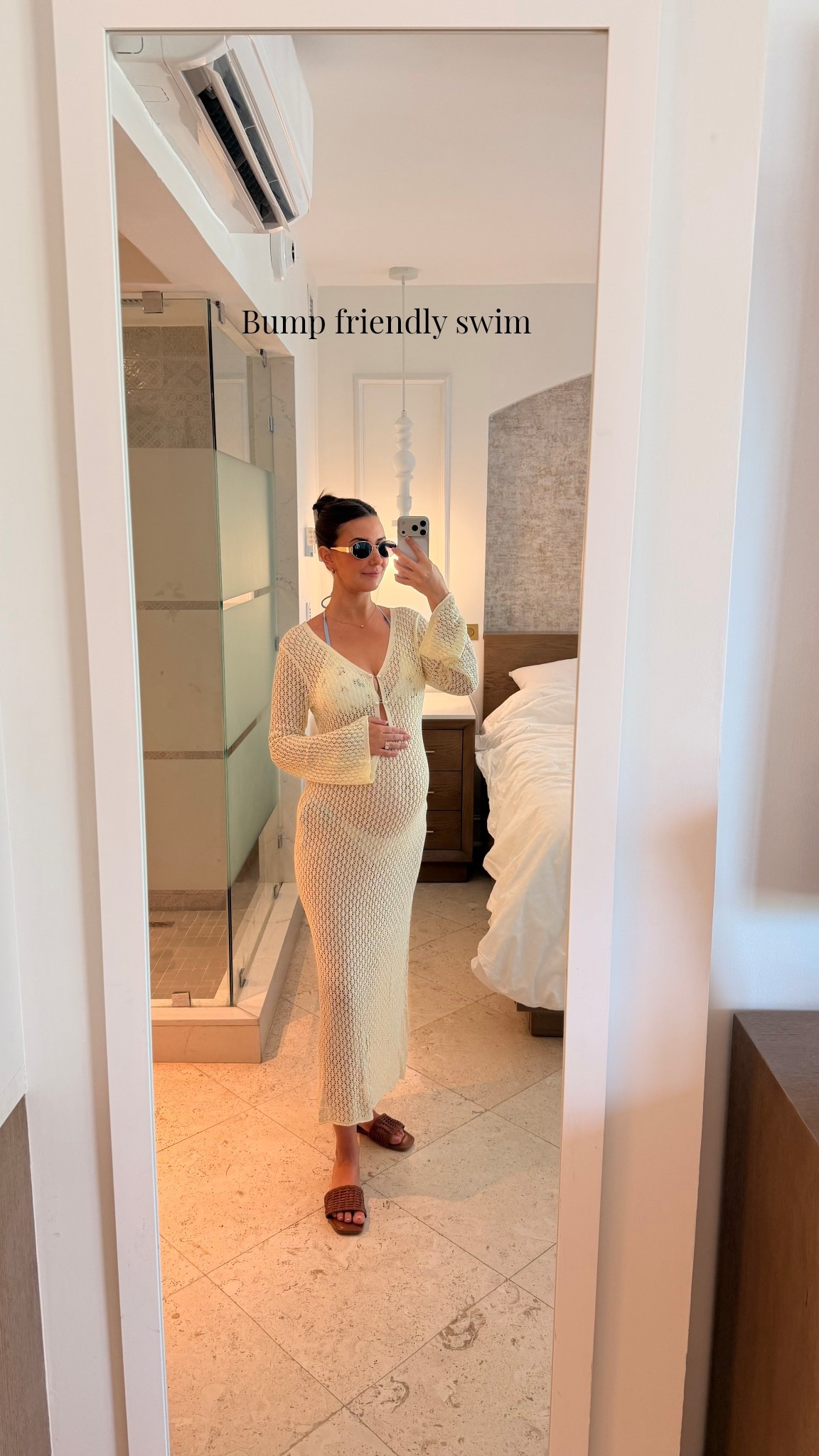 Bump friendly swim! Pregnancy swimsuit and coverup, baby moon outfits 

#LTKBump #LTKootd #LTKSwim