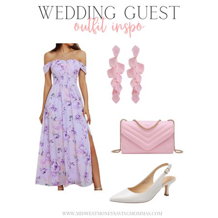 Wedding guest outfit inspo 

Wedding guest dress  floral dress  maxi dress  heels  purse  resort wear  vacation outfit  summer outfit 

#LTKWedding #LTKFindsUnder50 #LTKStyleTip