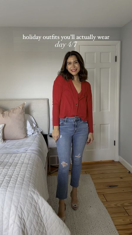 Can’t go wrong with a classic red Christmas outfit ♥️ @maurices 

Red Christmas cardigan, Christmas sweater, holiday outfit ideas, casual holiday outfit

#holidayoutfits #casualstyles #discovermaurices #whattoweartoday #christmassweater #winterstyles #styleover30 


#LTKfindsunder100 #LTKparties #LTKHoliday