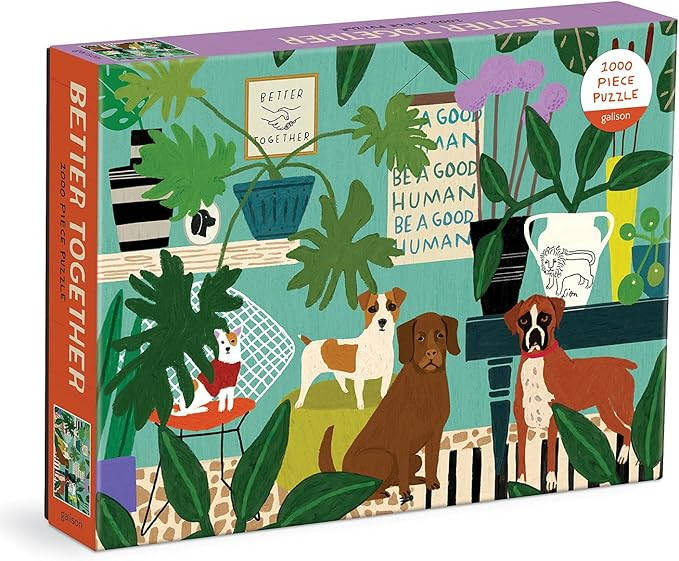 Better Together 1000 Piece Puzzle from Galison - Challenging 1000 Piece Jigsaw Puzzle, Colorful A... | Amazon (US)