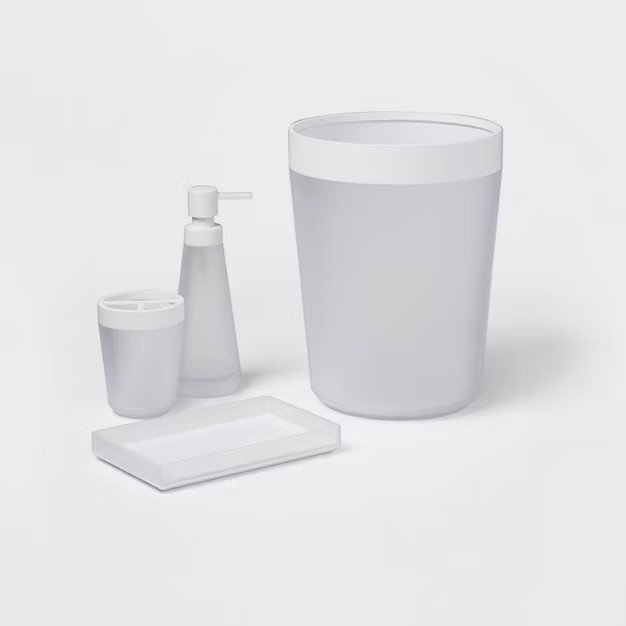 4pc Bath Coordinate Set - Room Essentials™ | Target