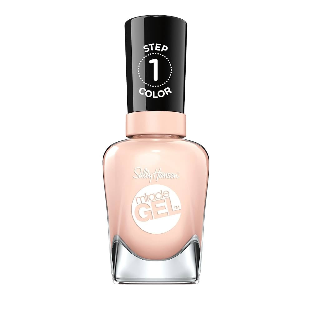 Sally Hansen Miracle Gel™, Sheer Happiness, Long Lasting, Gel-Like Formula, No UV Lamp Needed, ... | Amazon (US)