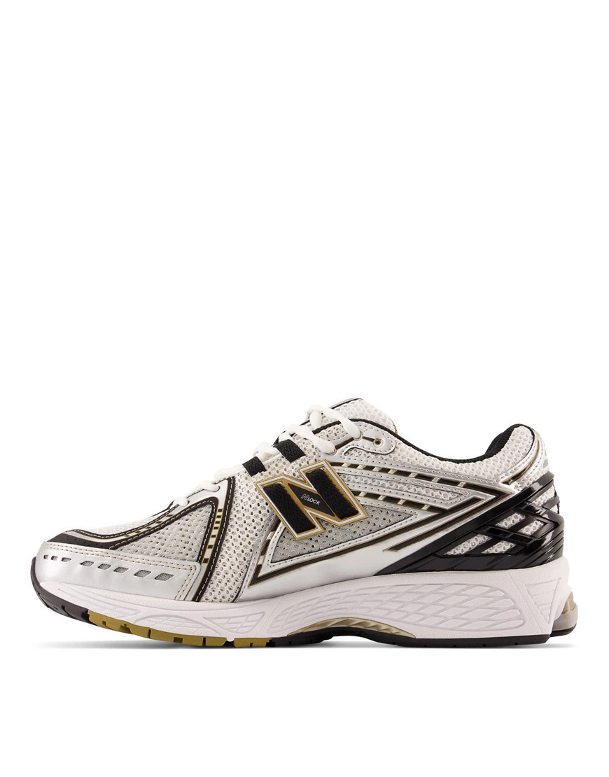 New Balance 1906 sneakers in gold and black-Silver | ASOS (Global)
