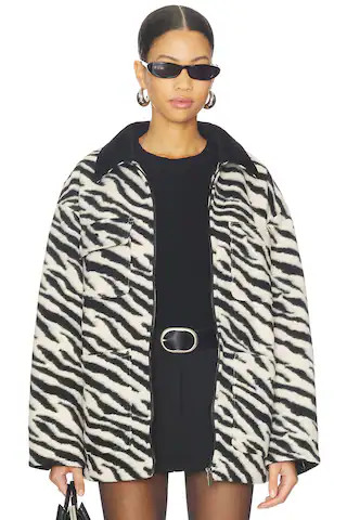 Sanctuary Soiree Barn Jacket in Striking Zebra from Revolve.com | Revolve Clothing (Global)