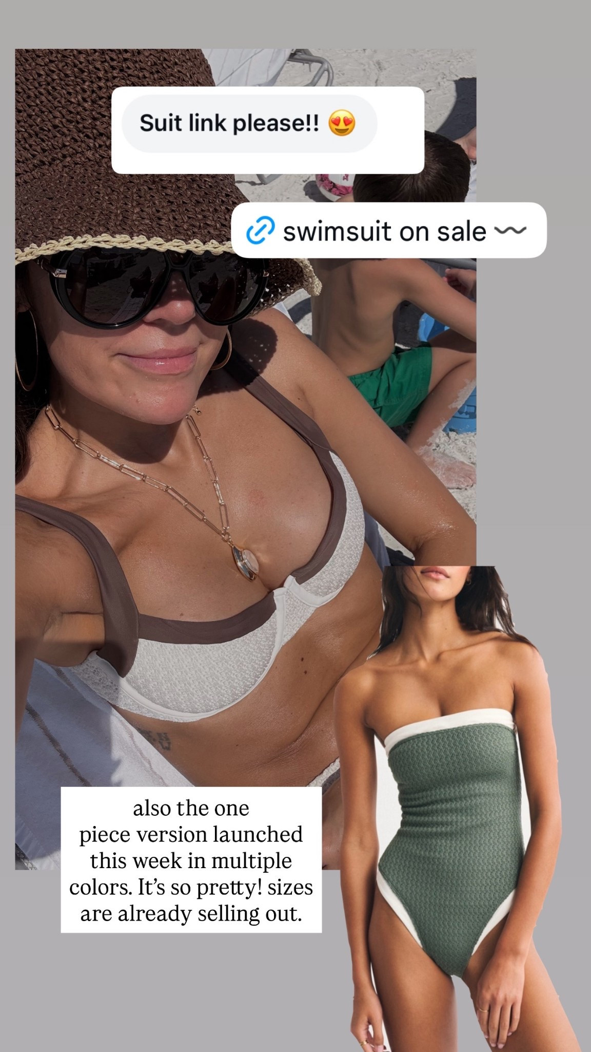 Final day of sale 20% off sale 
Code: AF20

Wearing size small in top 
Comes in one piece that’s so cute too! 

#LTKootd #LTKSaleAlert #LTKTravel