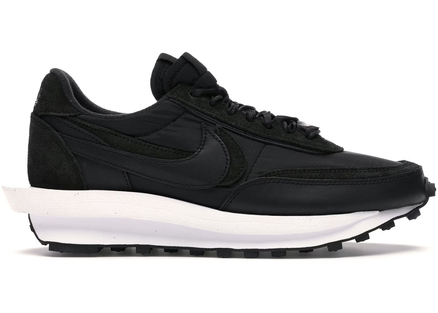 Nike LD Waffle Sacai Black Nylon | StockX
