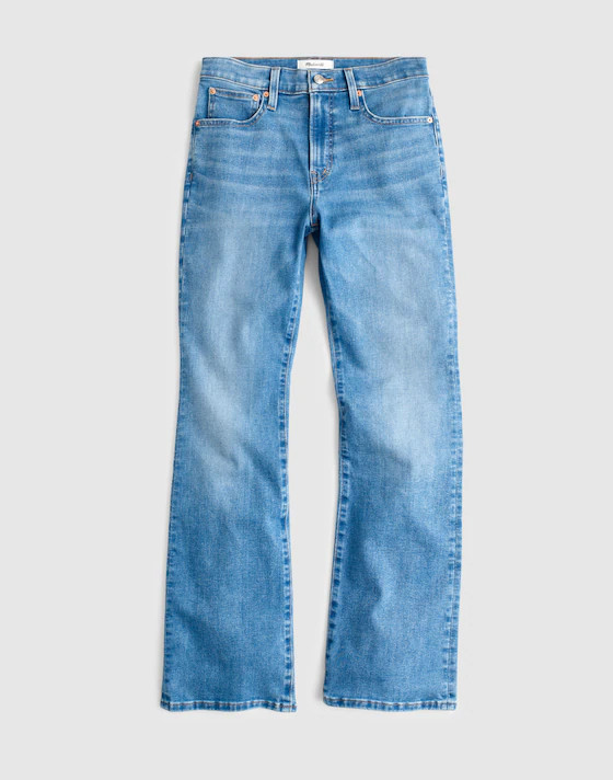 The Flare Crop Jean in Super Stretch Denim | Madewell