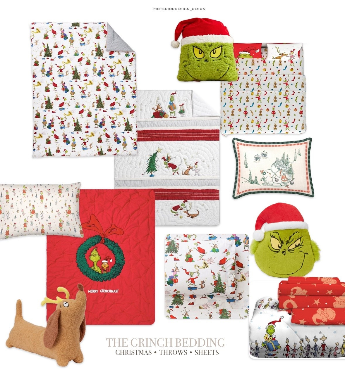 The Grinch Bedding | Kids’ Christmas Favorite 🎄
Bring the magic of Whoville home this holiday season with the cutest Grinch bedding sets for boys and girls. From festive quilts and cozy throws to playful pillowcases and sheet sets, these pieces make bedtime feel extra merry and bright. Perfect for creating a whimsical, cozy Christmas bedroom they’ll love all season long.

🛏️ Tap to shop these Grinch-inspired favorites before they sell out — they’re going fast!

#GrinchBedding #KidsChristmasRoom #ChristmasDecor #HolidayBedroom #WhovilleChristmas #LTKHoliday #ChristmasBedding #KidsRoomDecor #ChristmasInspo #HolidayHome #LTKHome #ChristmasMagic #MerryGrinchmas #BeddingIdeas