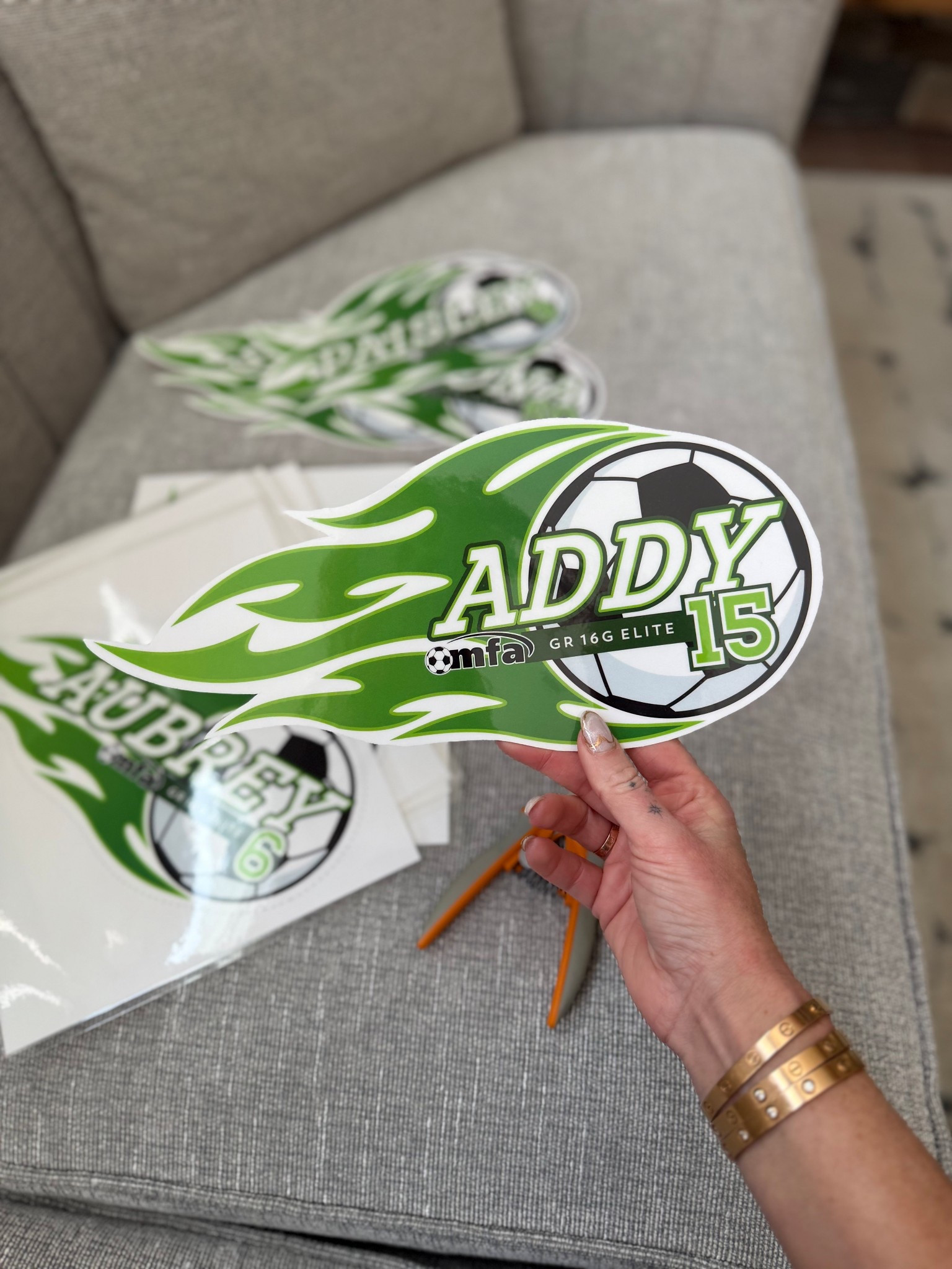 Door signs for soccer travel tournaments
Hotel door signs for sports and locker signs 