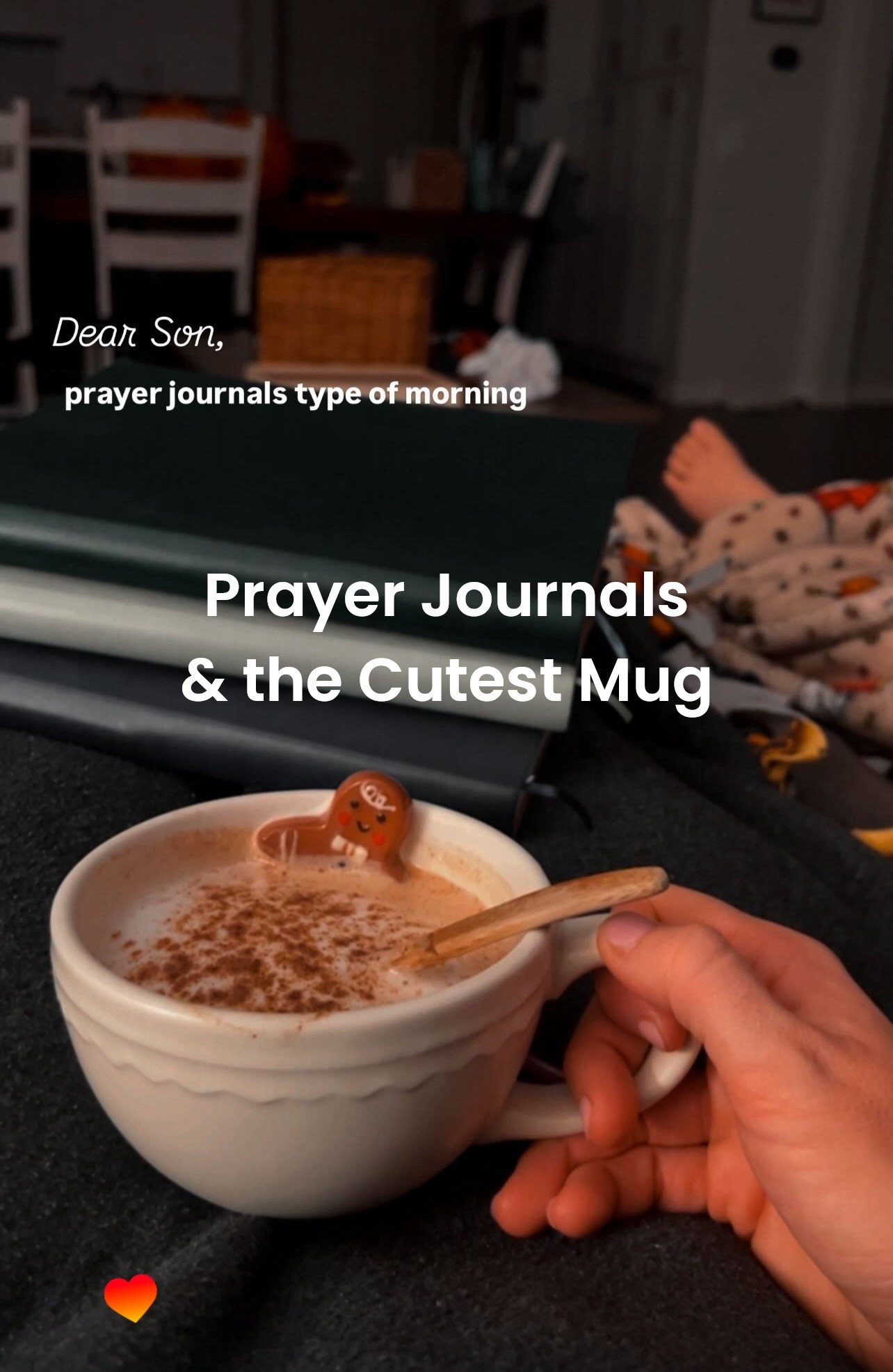 I use lined journals for each of my boys as prayer journals! Each has their own color and I record prayers for them. I pray their journals are one day treasured by them! 

Plus — how cute is this mug?!?! They’re selling out quickly  

#LTKGiftGuide #LTKHoliday #LTKSeasonal
