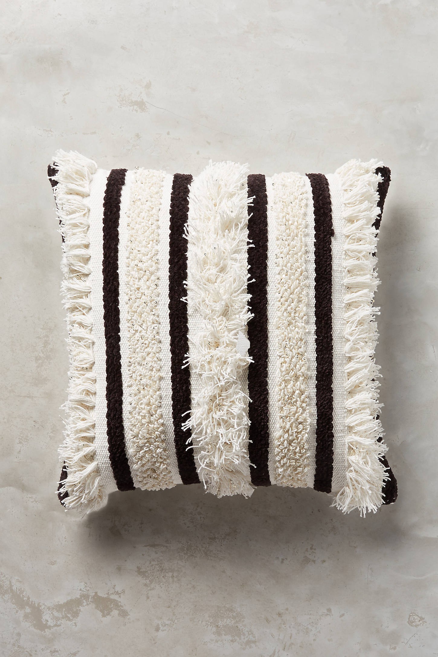 Textured Indira Pillow | Anthropologie (US)
