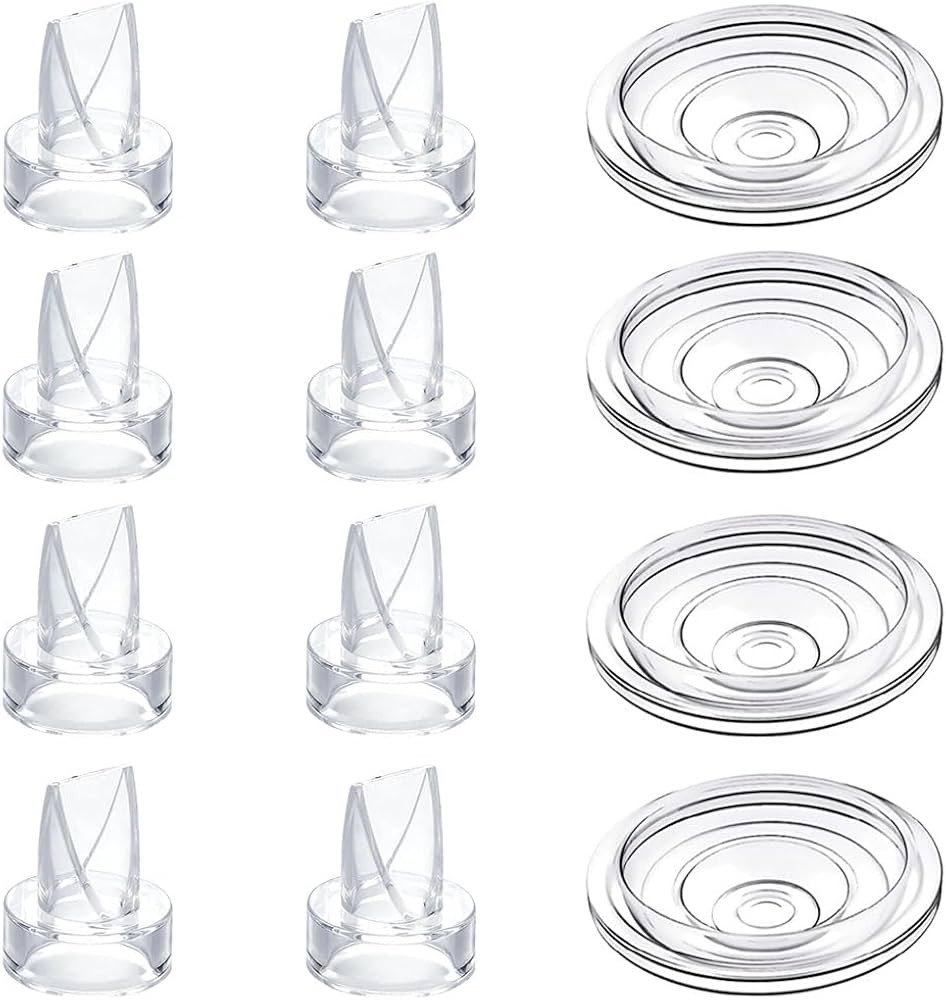 BreastPump Accessories 8pcs Duckbill Valve and 4pcs Silicone Diaphragm Compatible with Momcozy S1... | Amazon (CA)