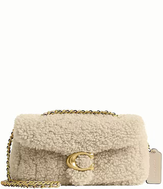 COACH Shearling Tabby Convertible Shoulder Bag 20 | Dillard's | Dillard's