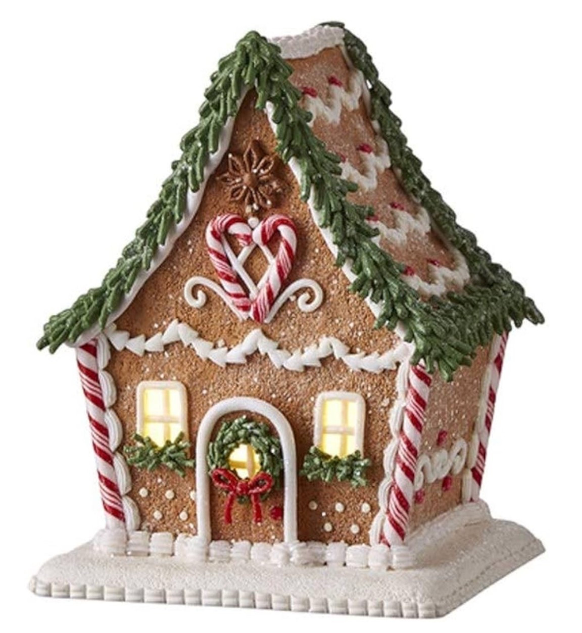Too Cute!!! Raz Imports Gingerbread Lighted House Christmas Figurine 6.5 Inch

#LTKSeasonal #LTKFindsUnder50 #LTKHome