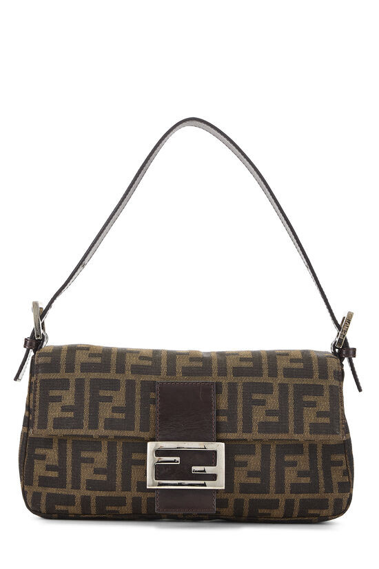 Pre-Owned Brown Zucca Canvas Baguette QBB0473J0B01E | What Goes Around Comes Around