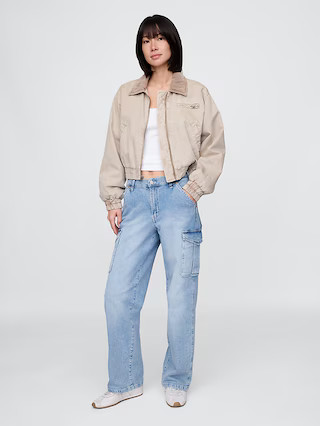 Mid Rise '90s Loose Cargo Jeans | Gap (US)