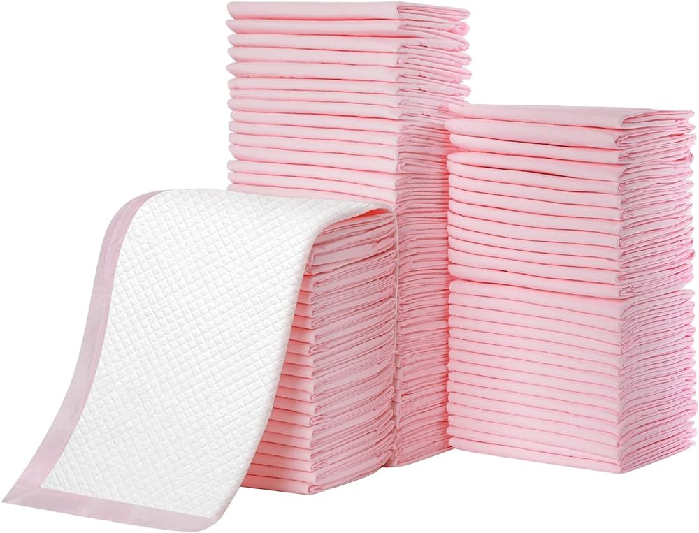 Disposable Changing Pad Liners Pack of 100 Baby Incontinence Changing Pads Diaper UnderPads Ultra... | Amazon (US)