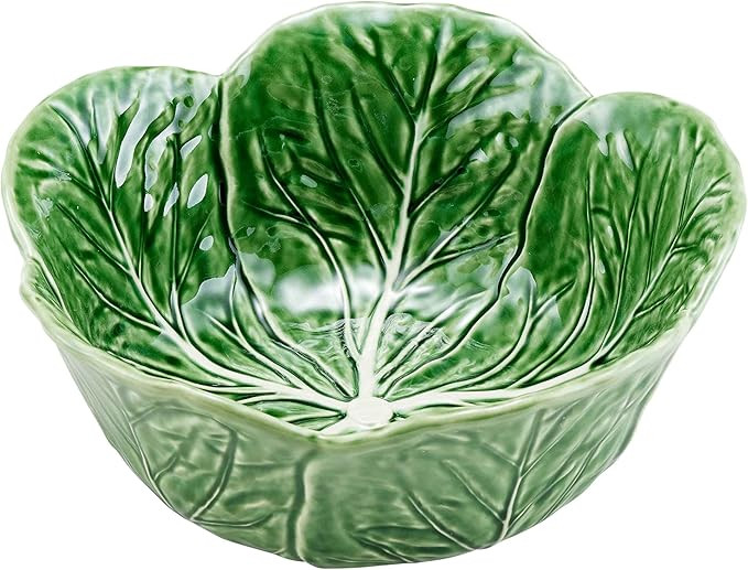 Large Cabbage Salad Bowl by Bordallo Pinheiro | Amazon (US)