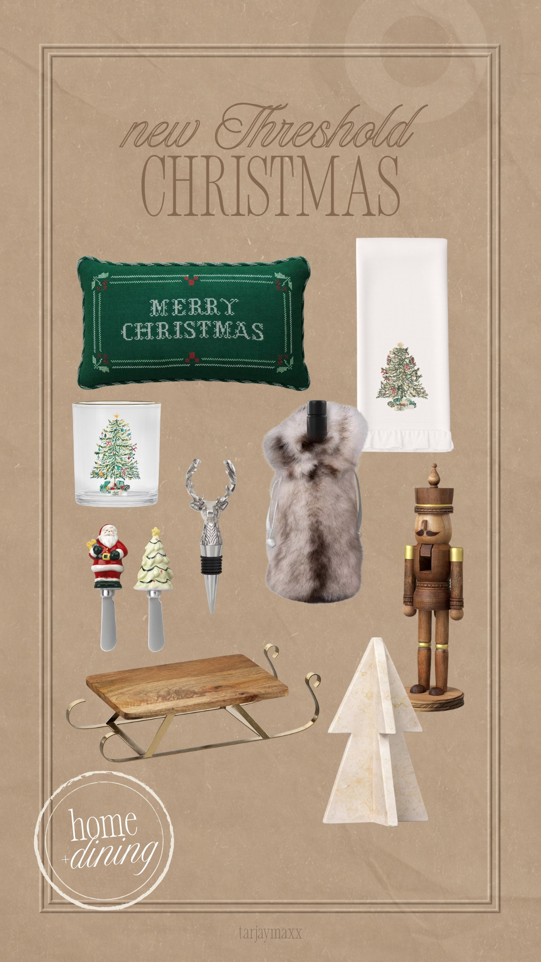 The new Threshold holiday collection IS SO GOOD! 🎄 Loving the cozy textures, timeless Christmas decor, and elevated pieces that look way more expensive than they are! 

 #LTKSeasonal #LTKHome