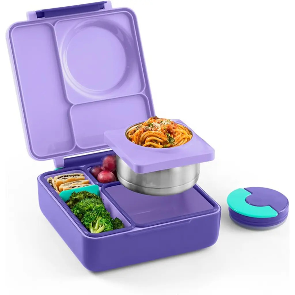 OMIE Box Bento Lunch Box for Kids in Purple Plum at Nordstrom | Nordstrom