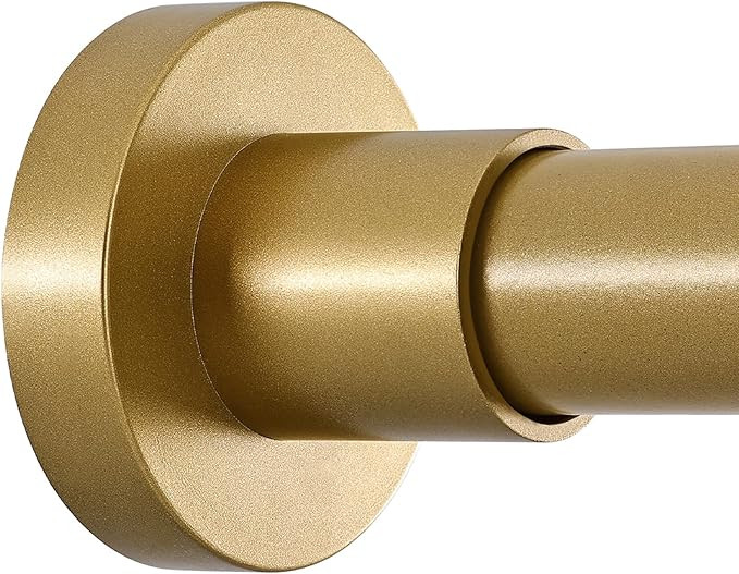 BRIOFOX Shower Curtain Rod Adjustable 18-64 Inch, Stainless Steel Spring Tension Shower Rod No Dr... | Amazon (US)