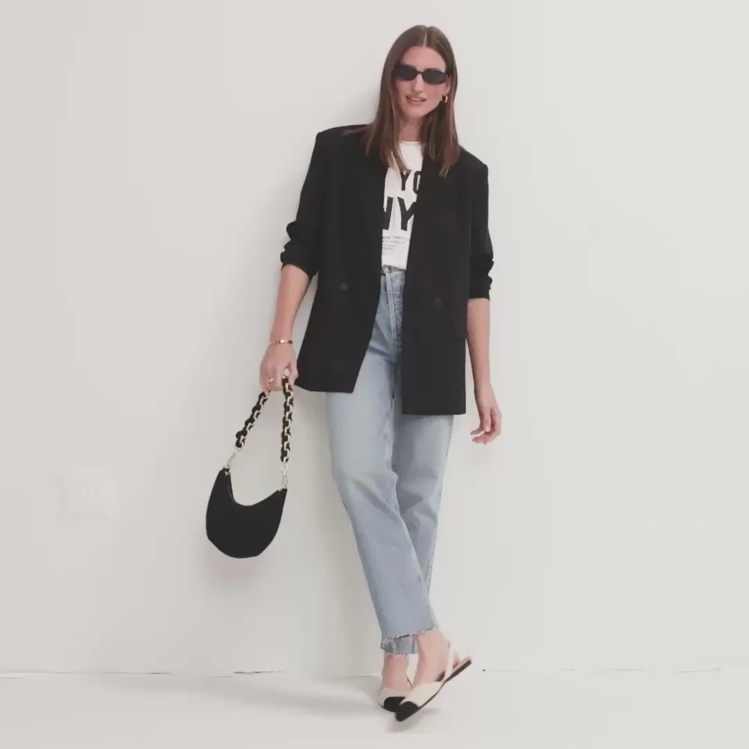 The Almond Slingback in Syrah | Women's Flats | Rothy's | Rothy's