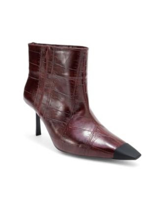 Prologue Shoes Women's Rassel Pointed Toe Boot - Black patent faux leather | Macy's