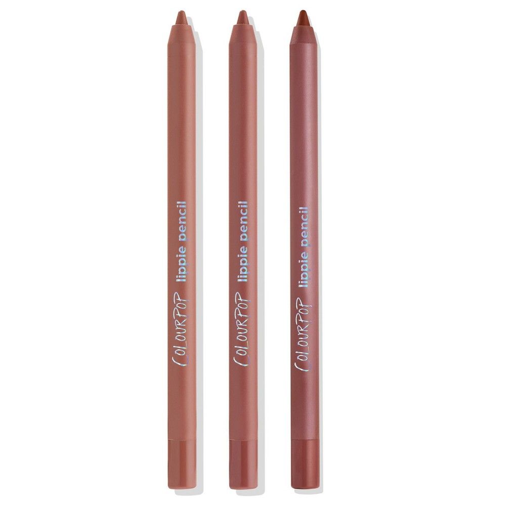 ColourPop For Target Lippie Pencil Trio - In The Nudie - 0.105oz | Target