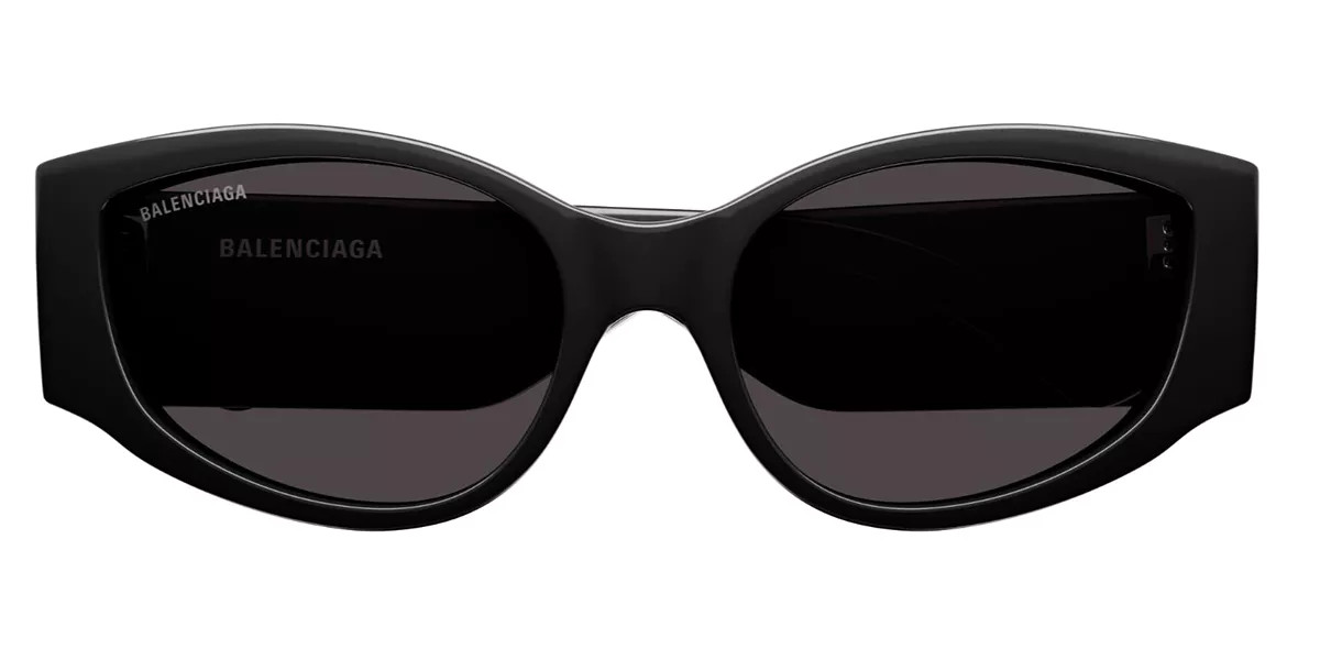 Balenciaga BB0258S Asian Fit 001 Women’s Sunglasses Black Size 58 | SmartBuyGlasses Global