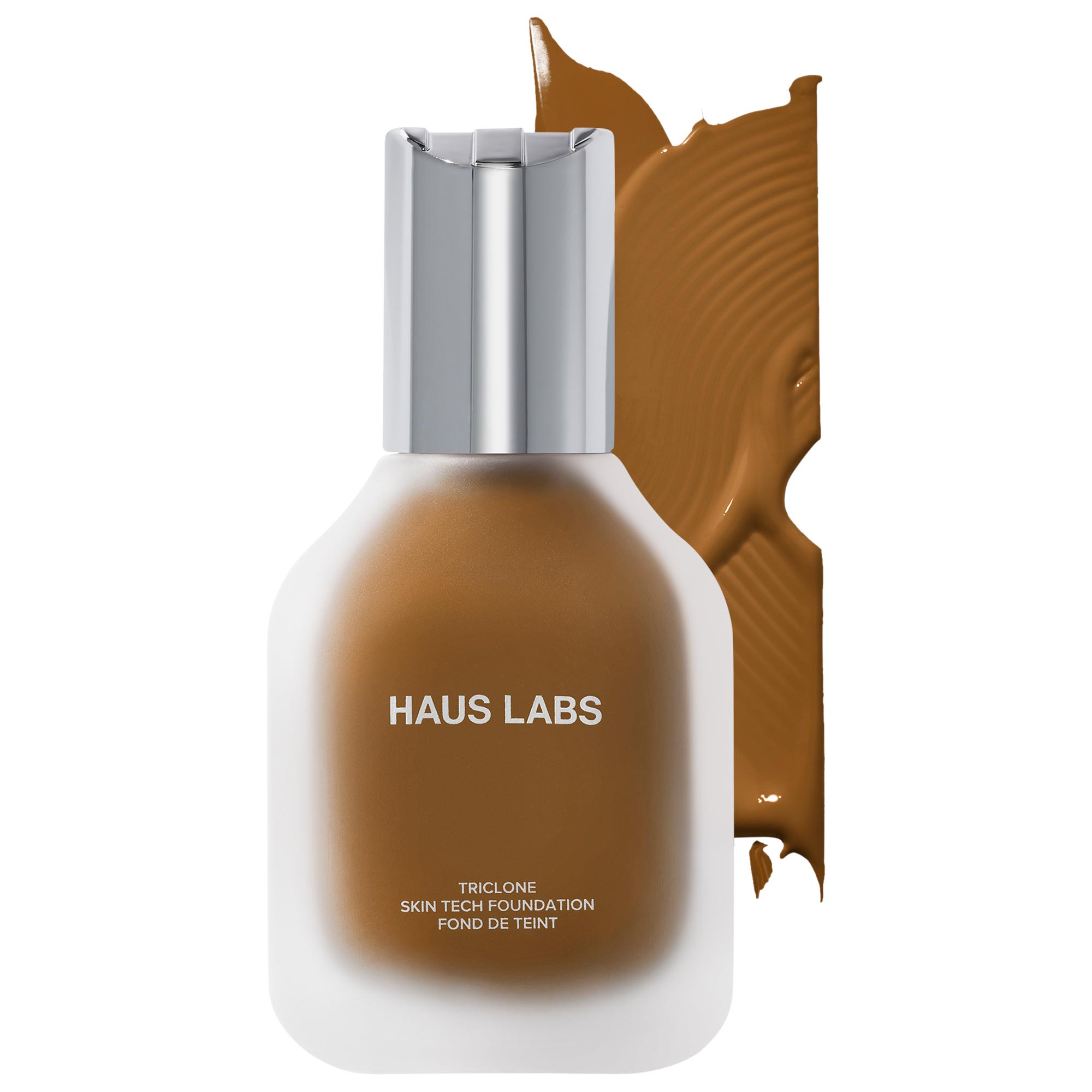 HAUS LABS BY LADY GAGA Fond de teint à couvrance moyenne Triclone Skin Tech avec arnica fermenté 425 Neutre moyen très foncé 1 oz / 30 mL | Sephora (US)