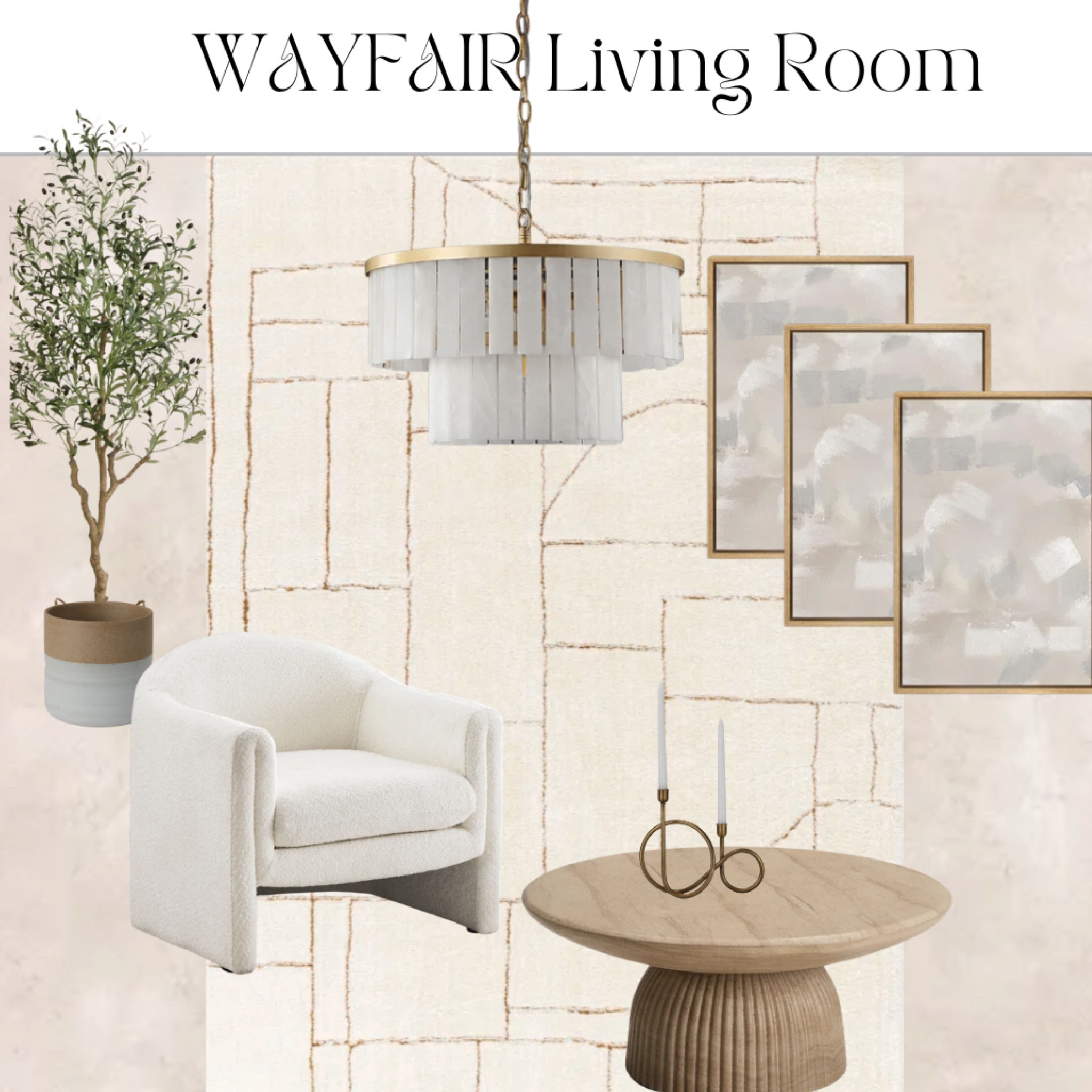 Clean Living Room Inspo🤍