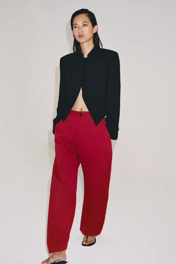 ZW COLLECTION FIREMAN CLASP BLAZER | Zara US