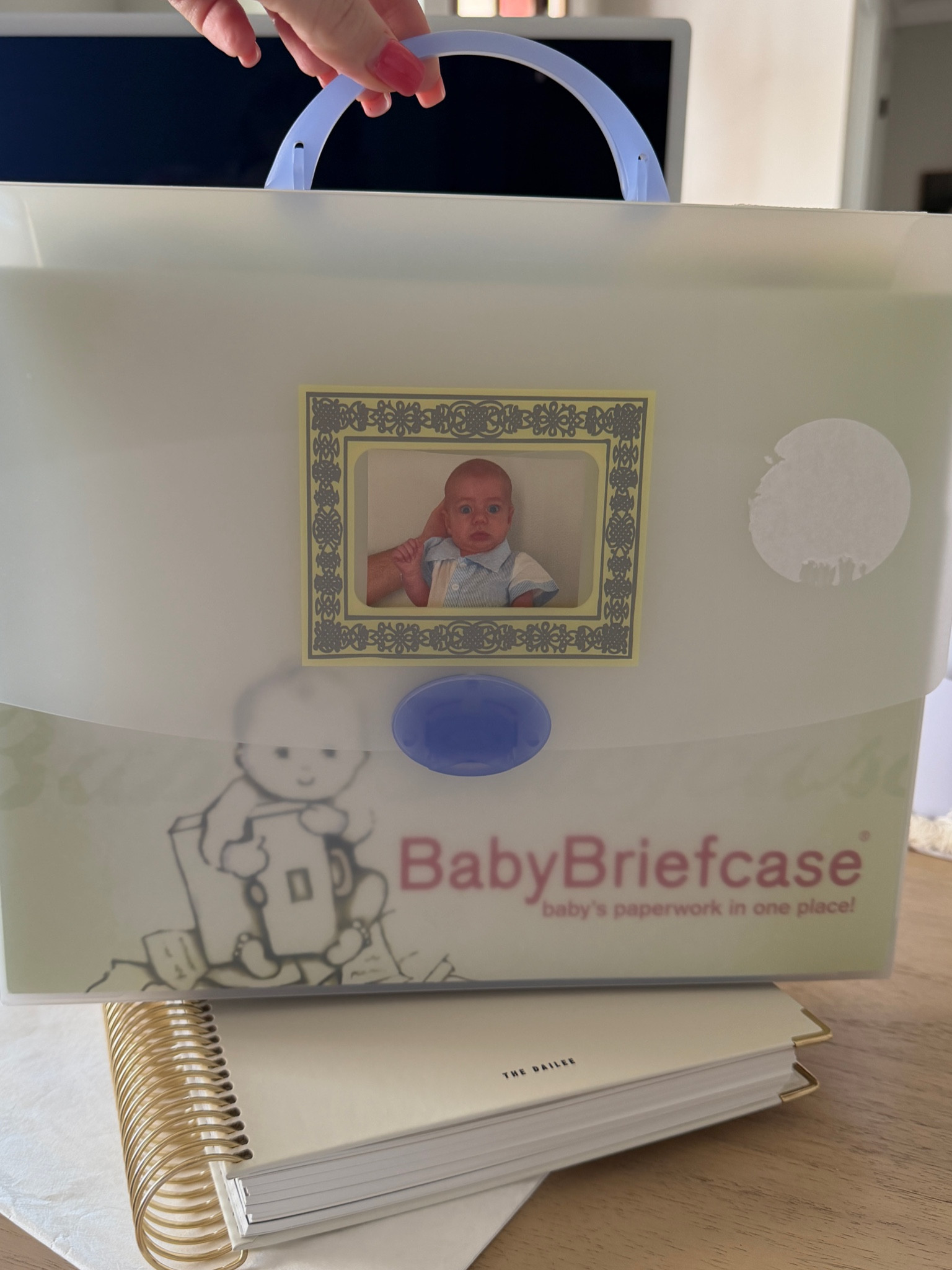 Baby briefcase
Perfect for organizing all of baby’s documents! 

#LTKKids #LTKBaby #LTKBump