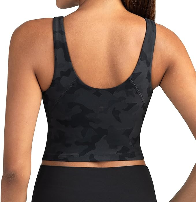 Colorfulkoala Dreamlux Womens Padded Sports Bra High Neck U-Back Yoga Running Workout Athletic Ta... | Amazon (US)