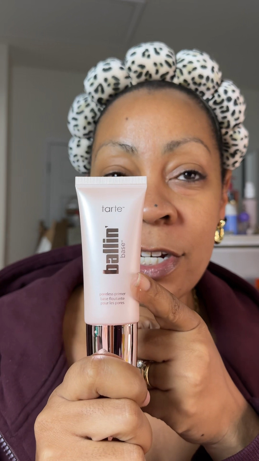 Tarte ballin phase poreless primer I got the matte version also comes pearl glow and bronze glow 

#LTKBeauty