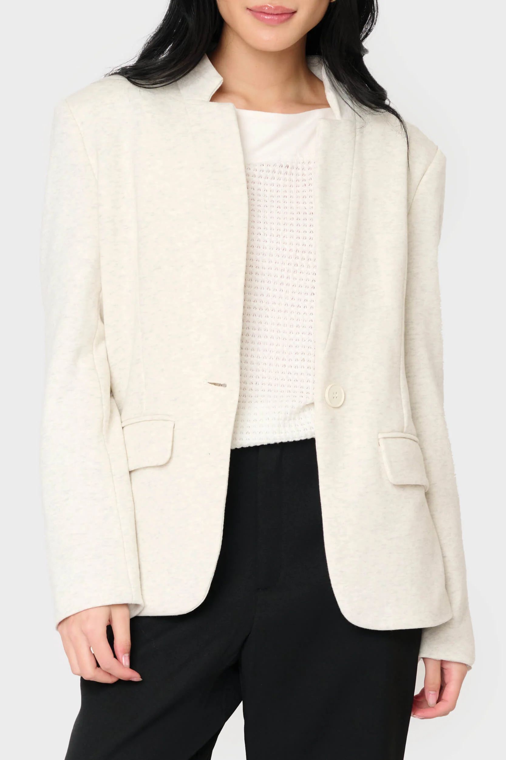 Notch Collar Blazer | Gibson