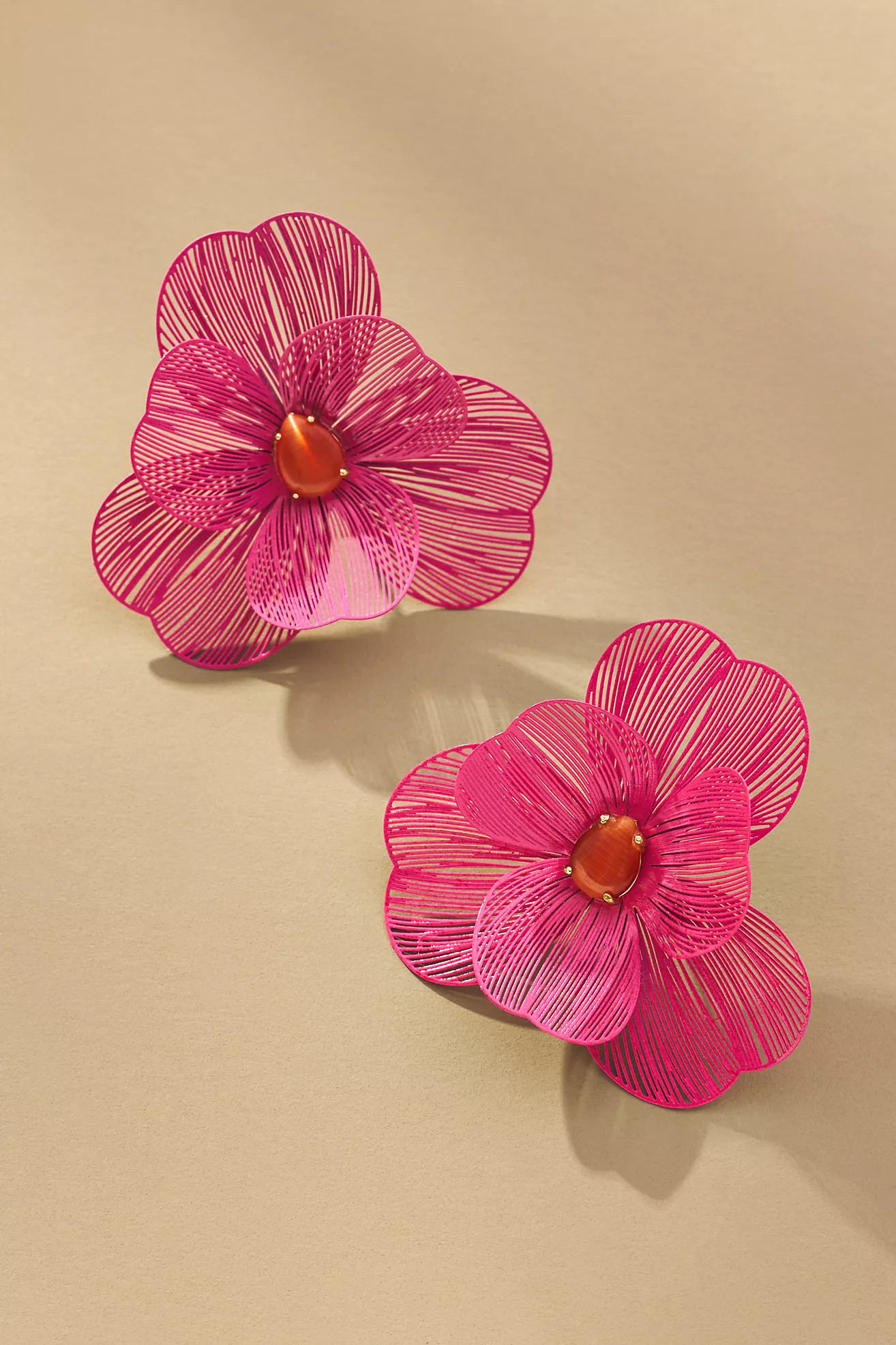 Wire Floral Earrings | Anthropologie (US)