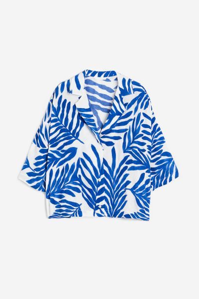 Oversized resort shirt | H&M (UK, MY, IN, SG, PH, TW, HK)