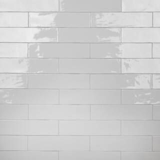 Merola Tile Chester Bianco 3 in. x 12 in. Ceramic Wall Subway Tile (5.93 sq. ft. / Case)-WNU32CBI... | The Home Depot