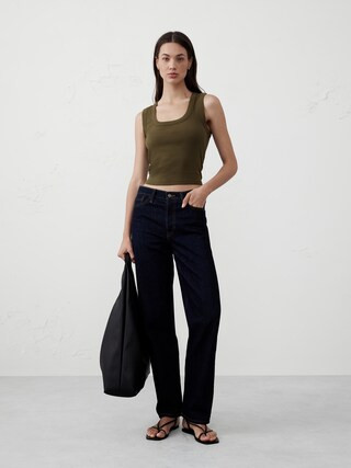 U-Neck Tank | Banana Republic Factory